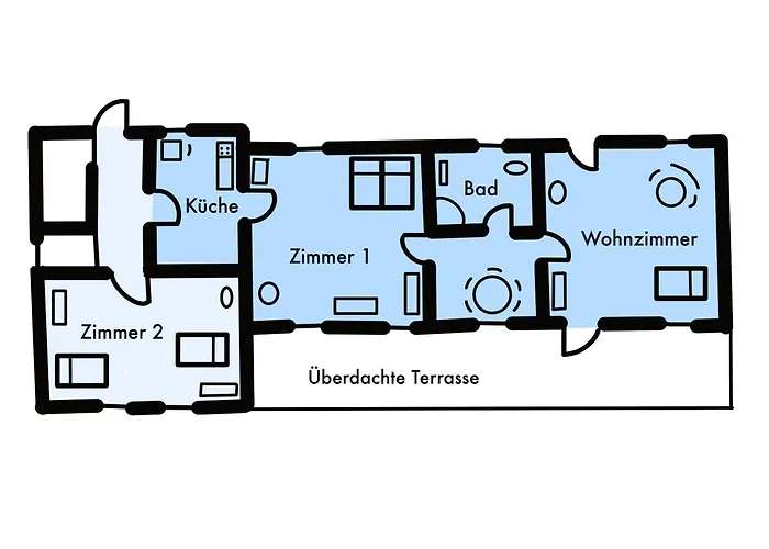 Nostalgie Bahnhof Apartment